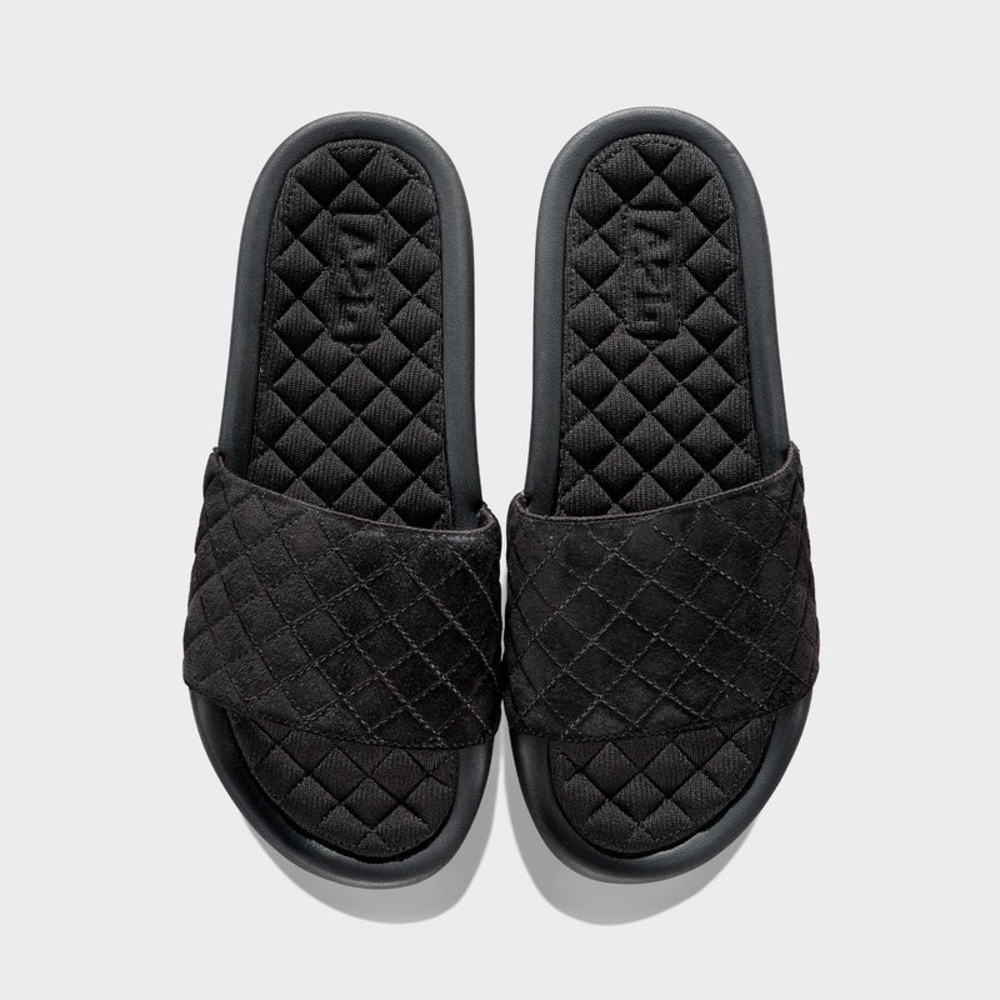 Women's | Suede Lusso Slide Black